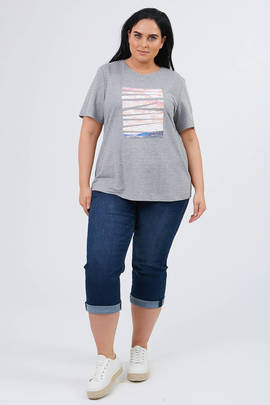 Бриджи джинс. V22-h555