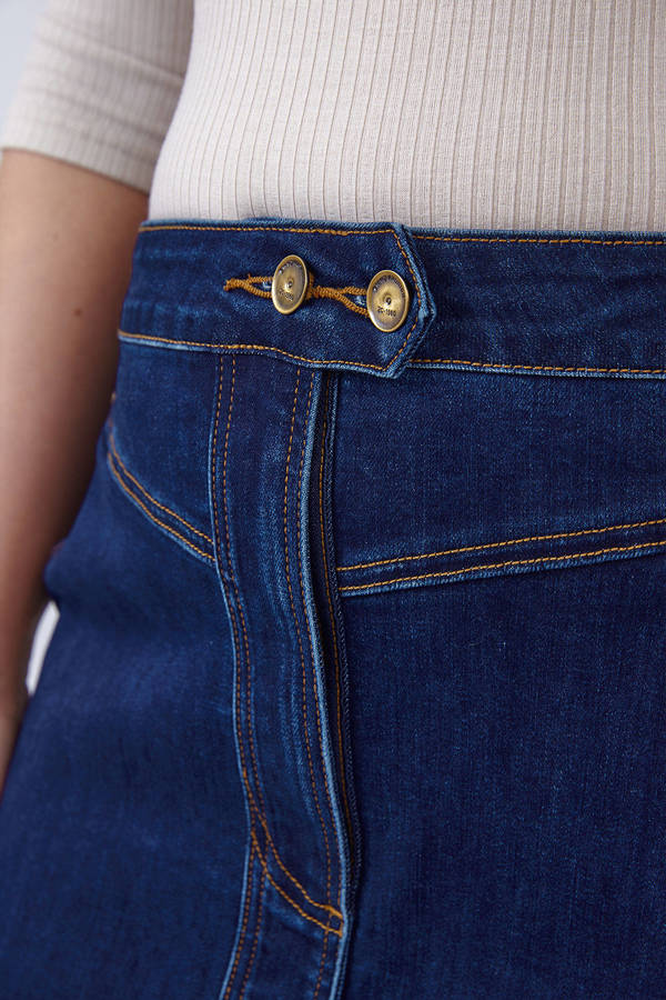 Юбка джинс  V24-s416/4