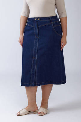 Юбка джинс  V24-s416/4