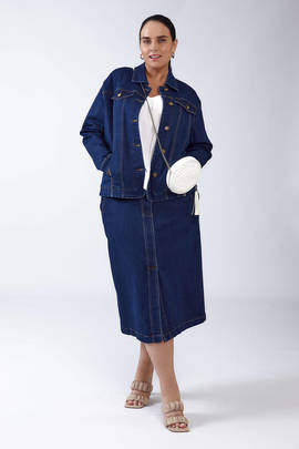 Юбка джинс  V24-s416/4