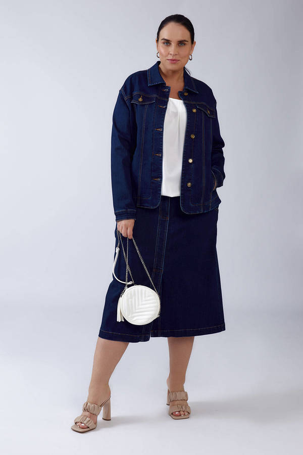 Юбка джинс  V24-s416/4