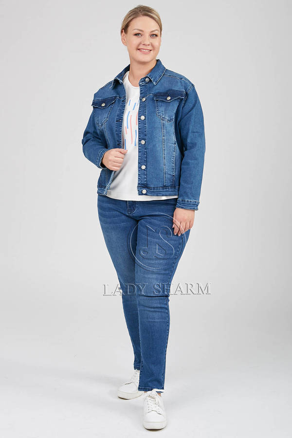 Жакет джинс. 21-f34