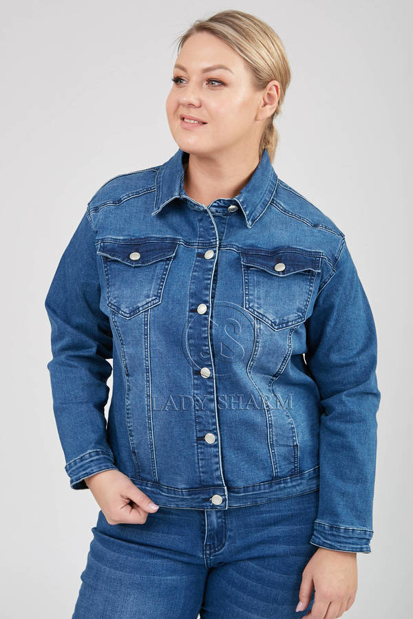 Жакет джинс. 21-f34